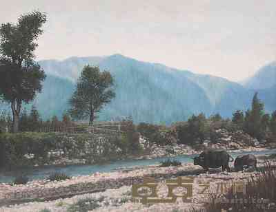 朱双大 豫中风景 77×102cm